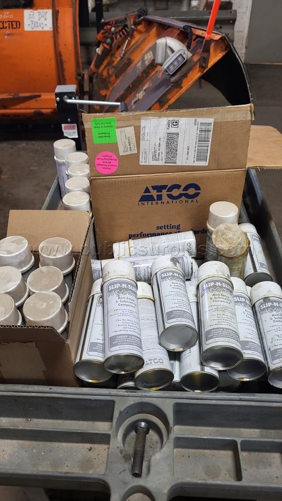 1 LOT OF SLIP AND SLIDE ANTI SEIZE LUBRICANT CANS — photo 1