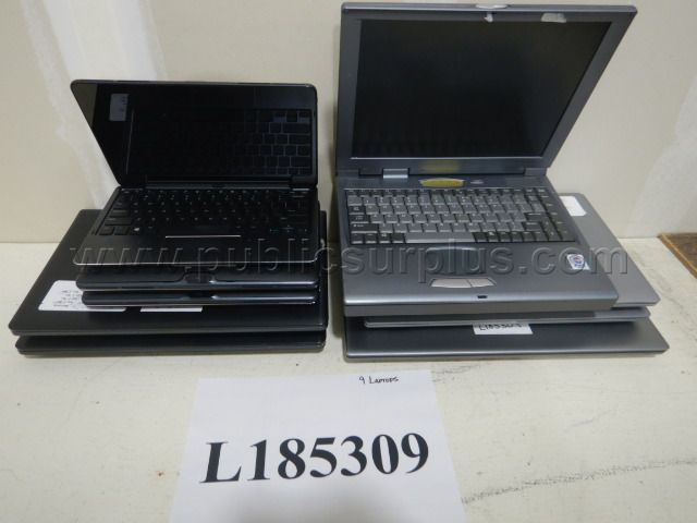 Assortment of Laptops - PARTS - Lot of 9 — photo 1