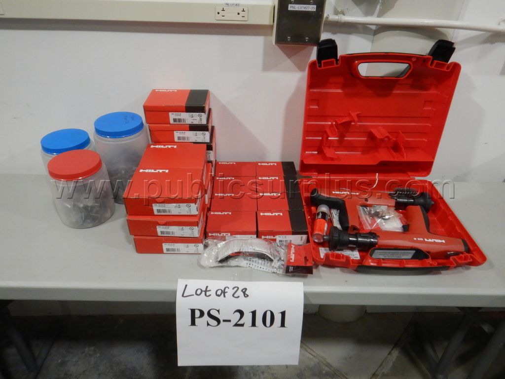 Powder-Actuated Fastening Tools & Accessories - Lot of 28 — photo 1