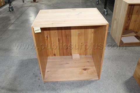 wood cabinet ~2157~