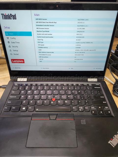Lenovo ThinkPad X390 Yoga