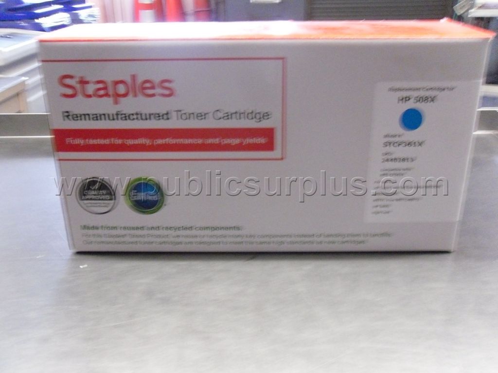 remanufactured toner for HP508X (8989) — photo 1