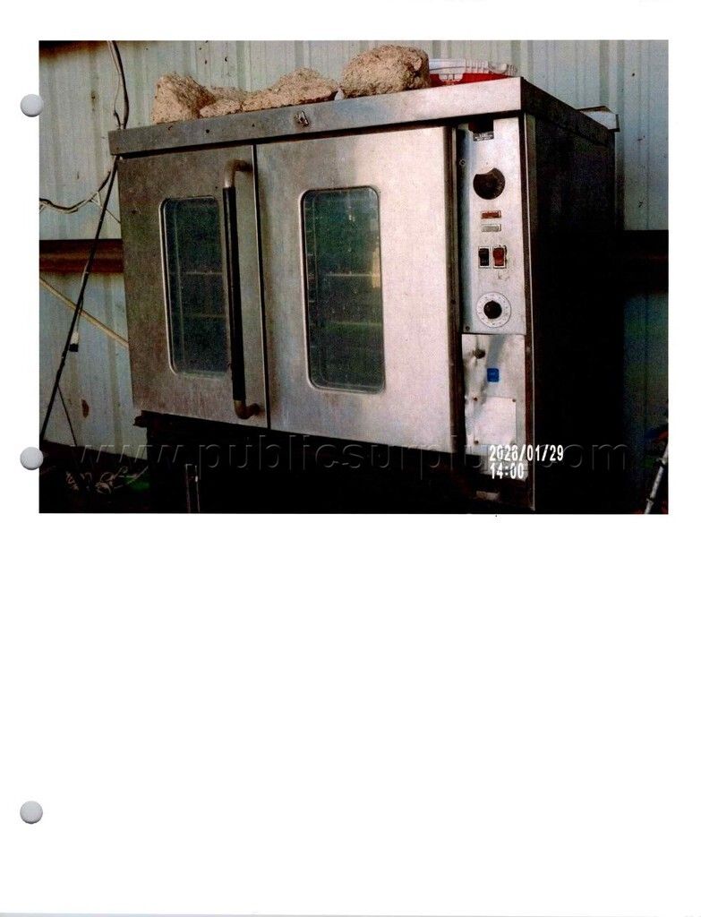 CONVECTION OVEN — photo 1