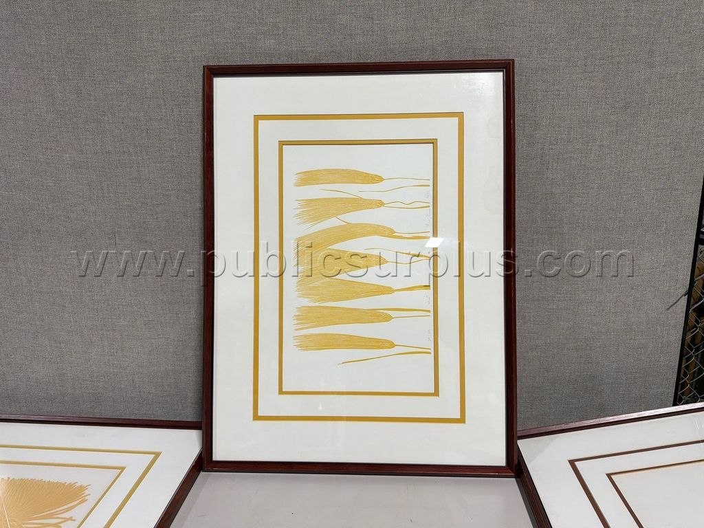 LOT OF 3 CANVAS WALL DECORATIONS — photo 1