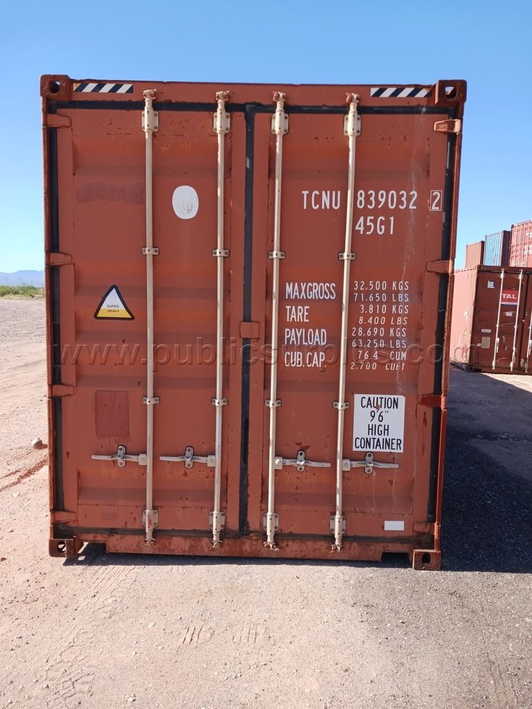 (1) 40' Storage Container - Used #TCNU 839032 — photo 1