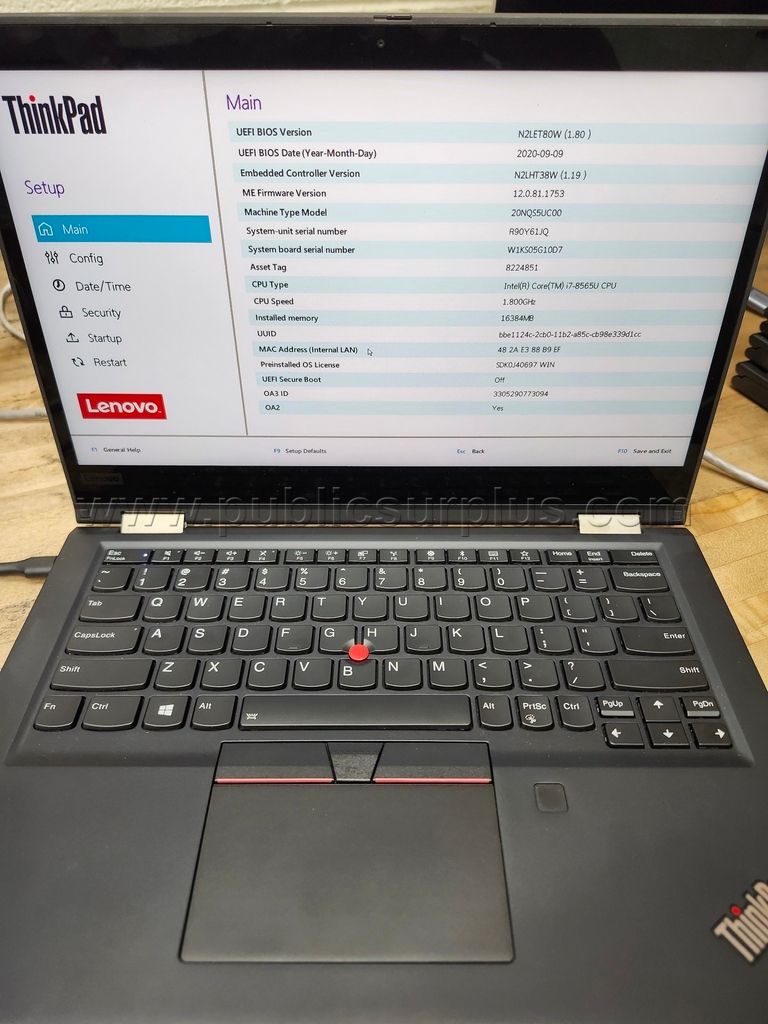 Lenovo ThinkPad X390 Yoga — photo 1