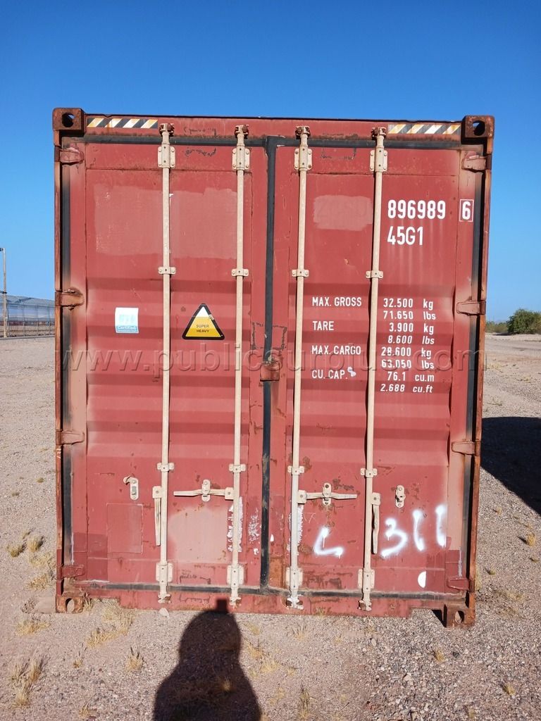 (1) 40' Storage Container - Used #896989 — photo 1