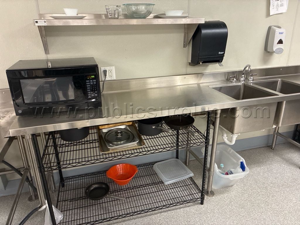 Stainless Sink and Counter — photo 1