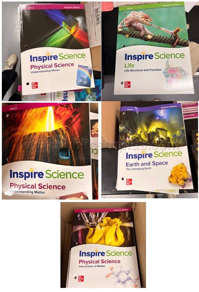 Inspire Science Workbooks — photo 1