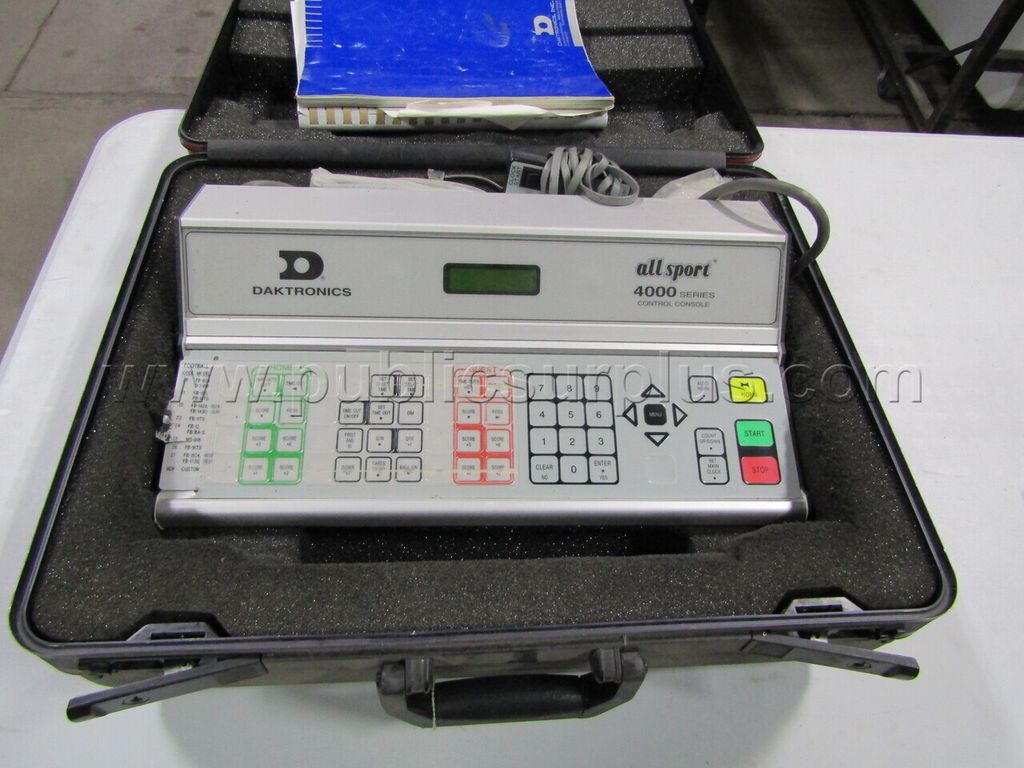 DAKTRONICS CONTROL CONSOLE — photo 1