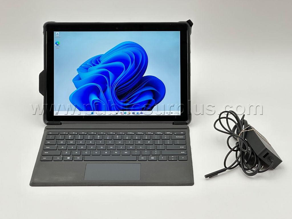1 Microsoft Surface Tablet with Keyboard - Windows 11 - Shipping $20.00 /RA — photo 1