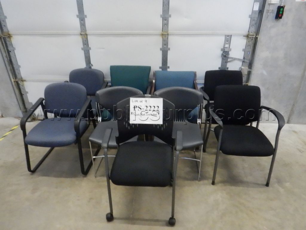 Guest Chairs* - Lot of 9 — photo 1