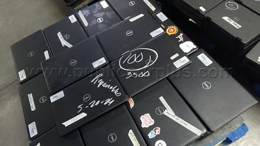Lot of (100) Repairable Dell Latitude 3500 Laptops — photo 1