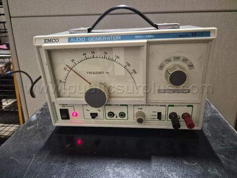 EMCO Model Audio Generator Model: SS-1