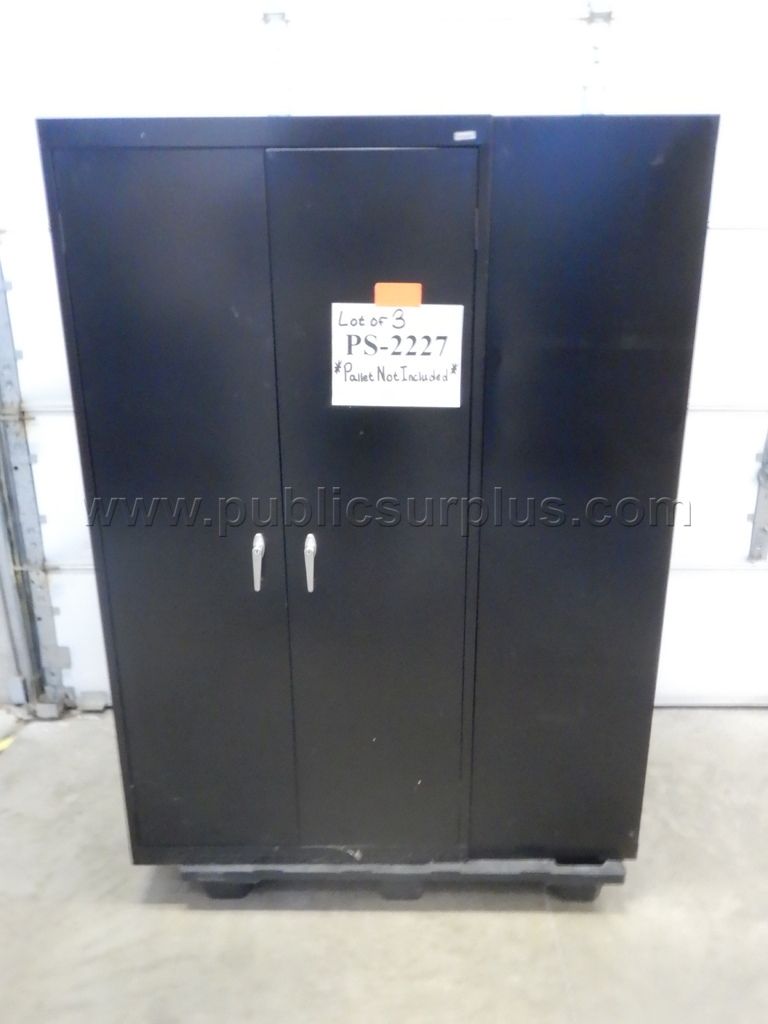 Vertical Storage Cabinets* - Lot of 3 — photo 1