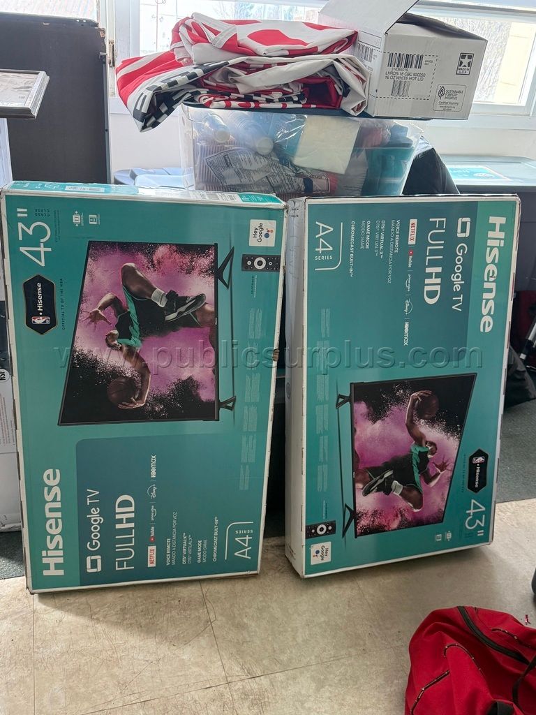 Hisense 43-inch Full HD Google TV A4 Series - Lot of 2 — photo 1