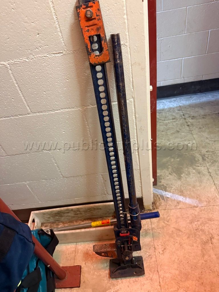 High-Lift Off-Road Jack - Blue and Orange — photo 1