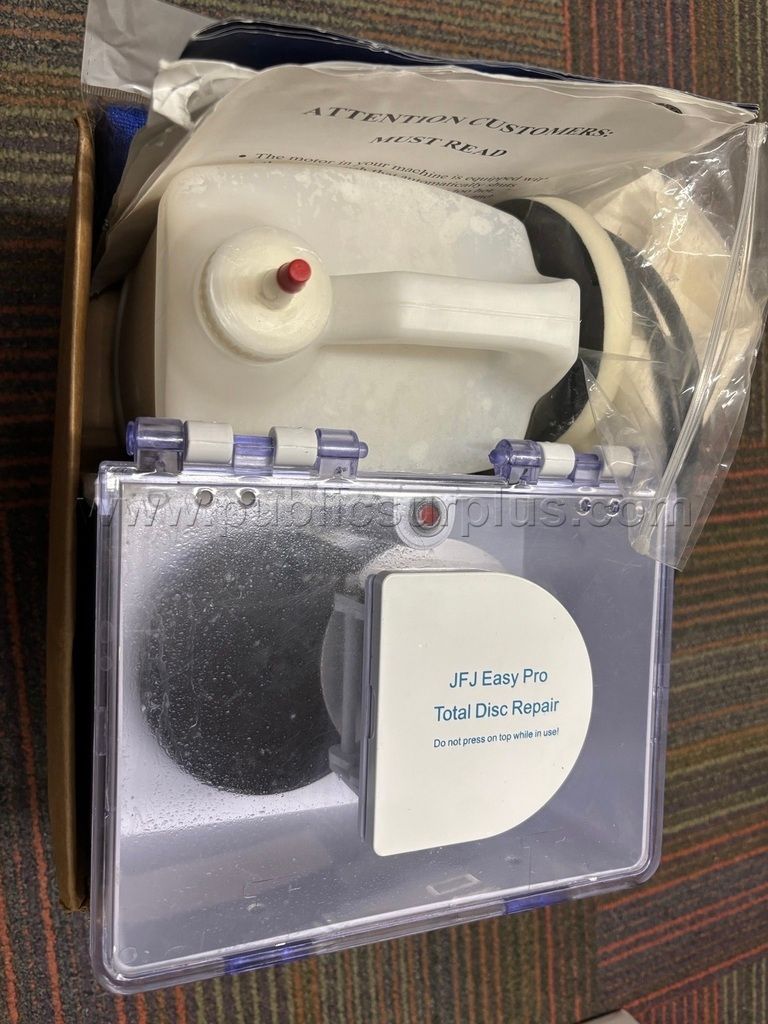 JFJ EasyPro Disc-Cleaning Machine — photo 1