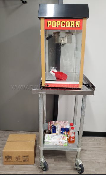 Popcorn Machine & Accessories — photo 1