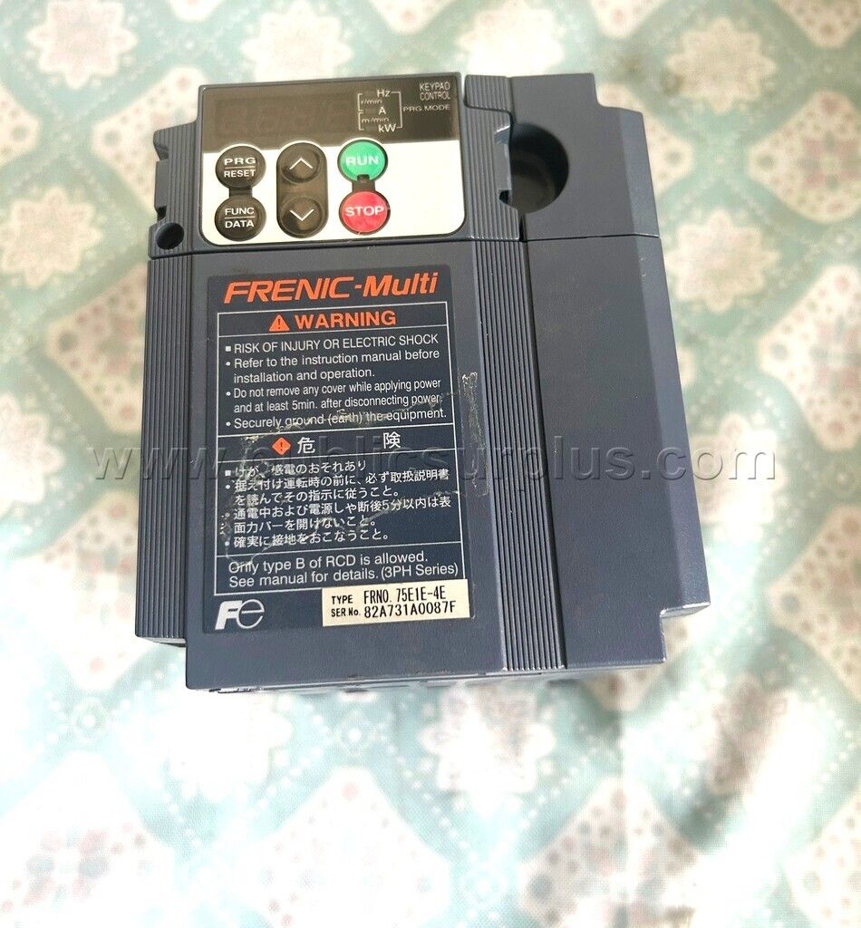 Fuji FRNO - 75E1E.4E Inverter Drive — photo 1