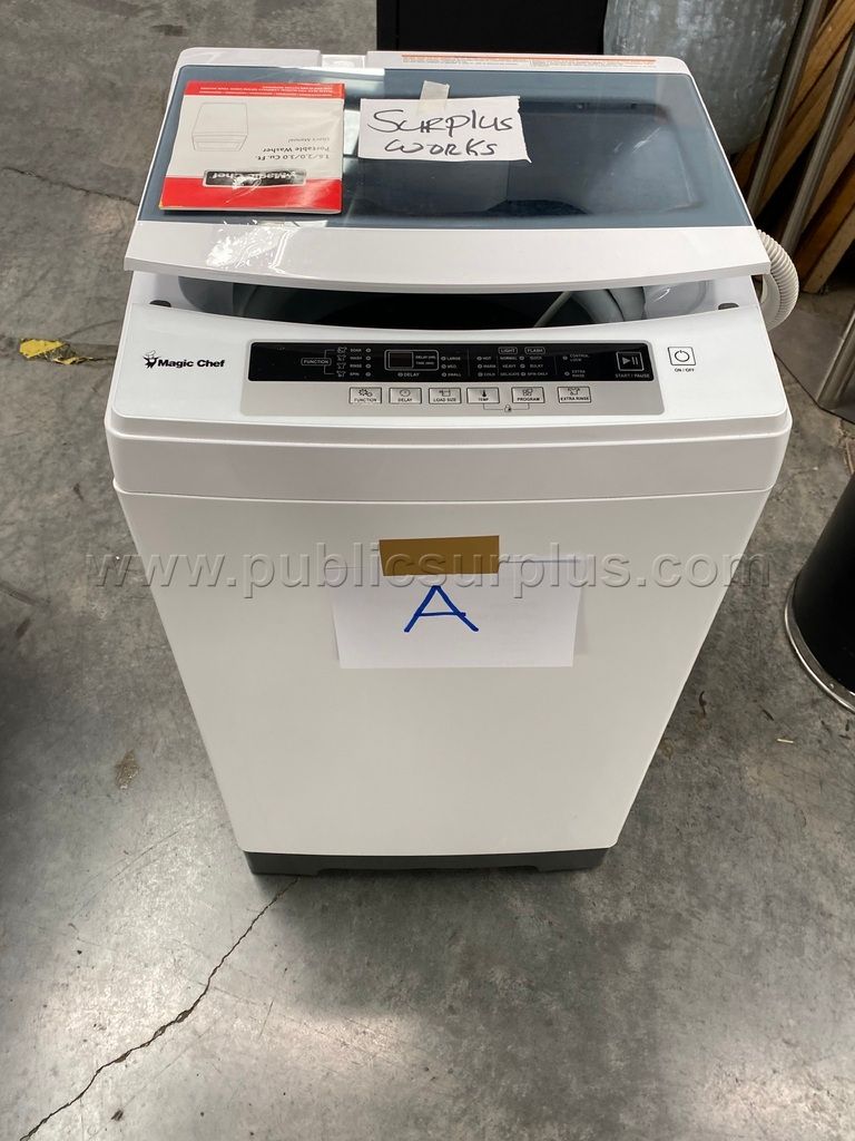 MAGIC CHEF PORTABLE WASHER- A-(FOOD) — photo 1