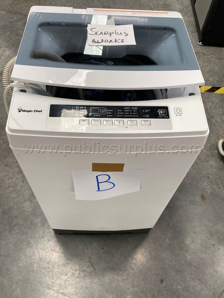 MAGIC CHEF PORTABLE WASHER -B-(FOOD) — photo 1