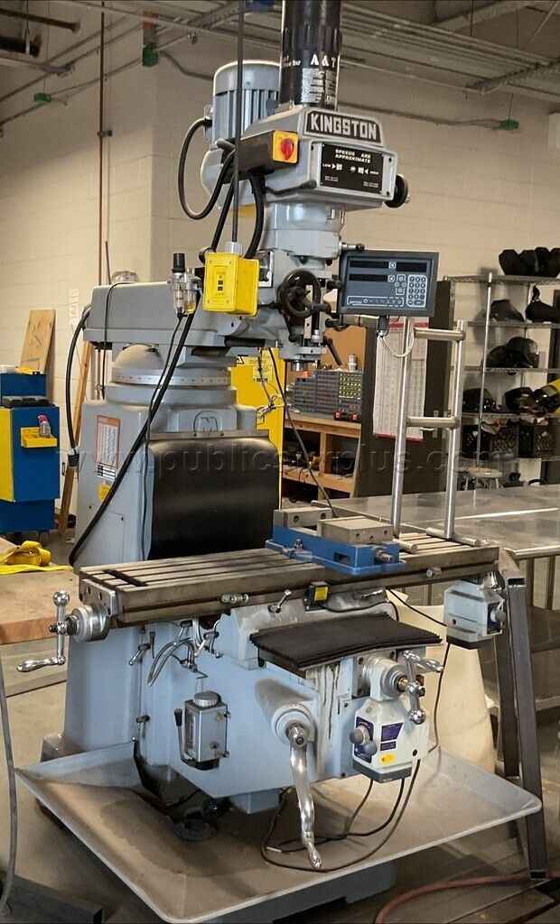 824324- Kingston KMT-4v 2020 Heavy Duty Vertical Mill — photo 1