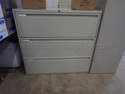 Three Drawer Lateral File Cabinet
