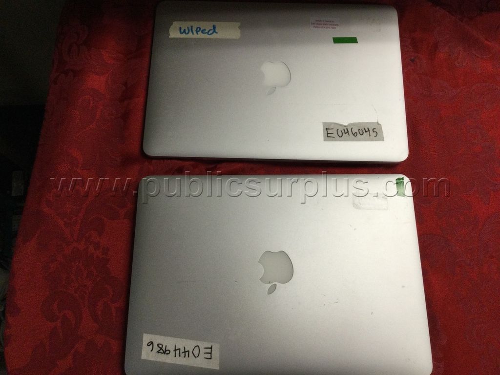 LOT OF (2) APPLE MACBOOK LAPTOPS - SOLD AS IS - 628 — photo 1