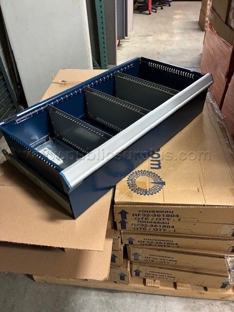 Utility Company Owned Surplus - Rousseau Metal Bank of Drawers — photo 1