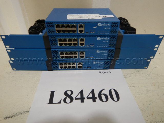 Paloalto PA-220 Network Equipment - Lot of 4 — photo 1