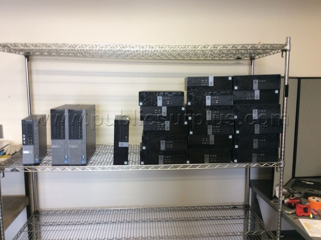 Lot of 21 Used Misc. Dell OptiPlex Desktop Computers — photo 1