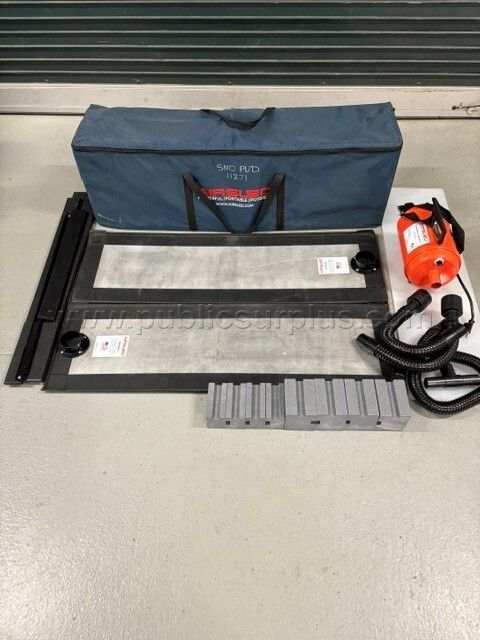 Utility Company Owned Surplus - Airsled Air-Powered Floor Jack — photo 1