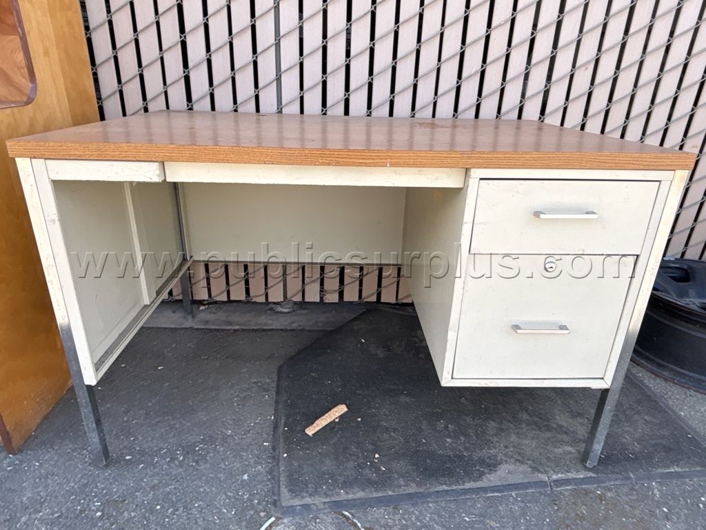 metal desk — photo 1