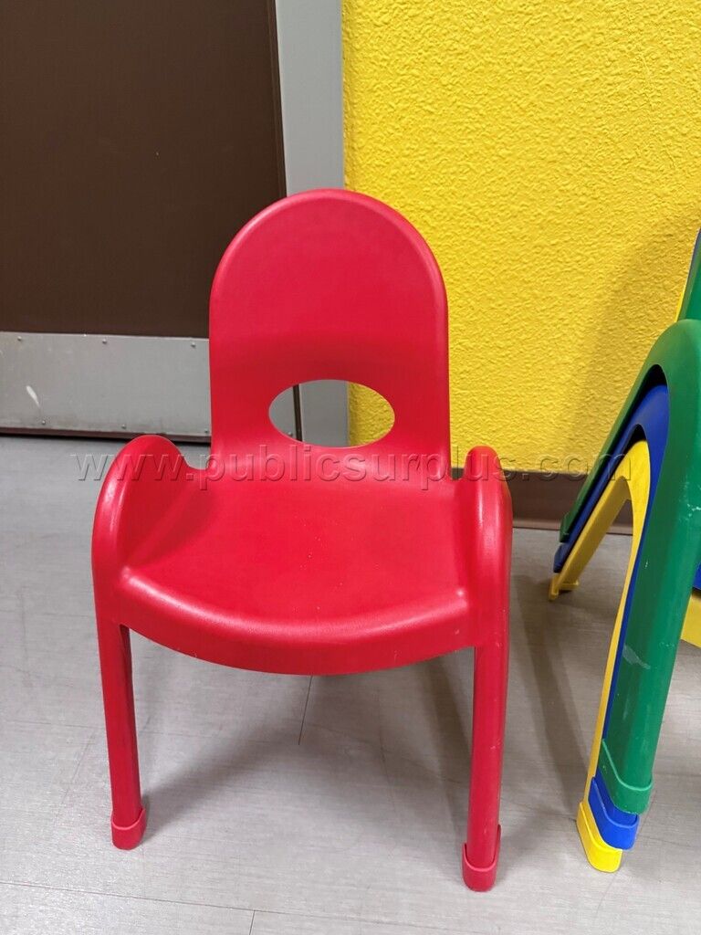 Four Preschool Classroom Chairs — photo 1