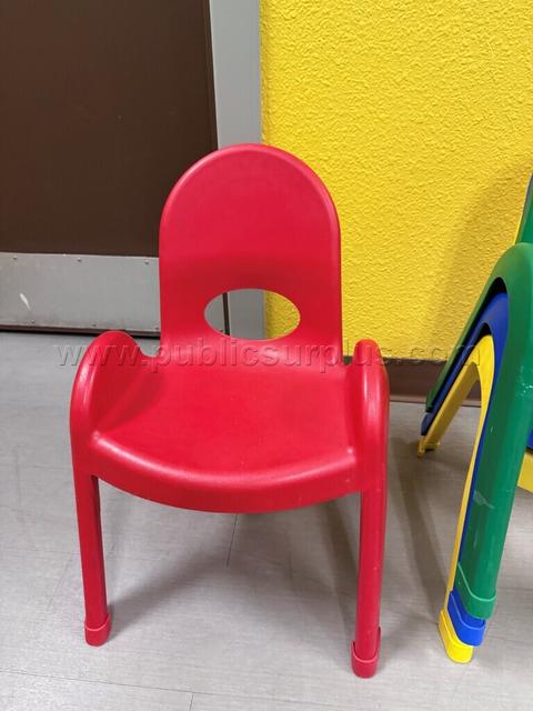 Four Preschool Classroom Chairs