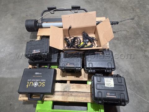 Pallet of Used Scout Miovision Traffic Data Collection Tools