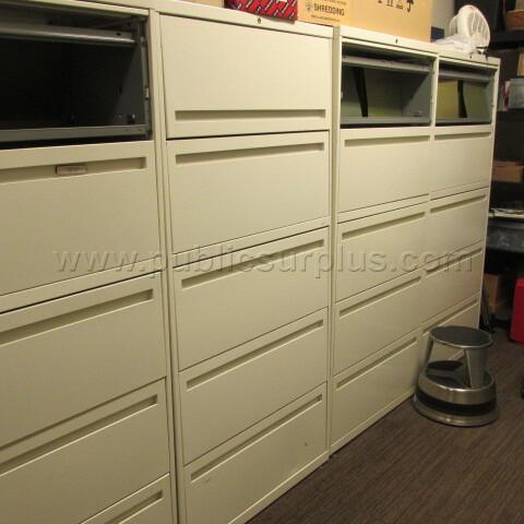 Tall Lateral - 4 drawer + shelf