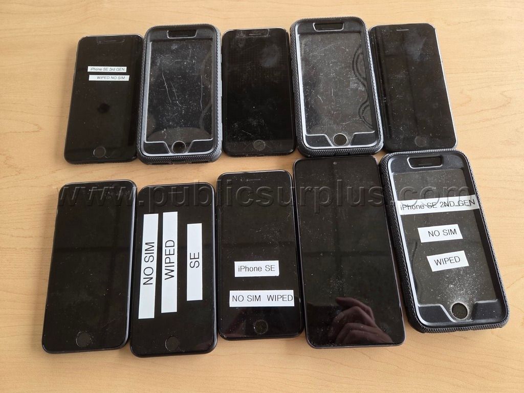 (9) Miscellaneous iPhones and (1) Samsung Galaxy S21 FE 5G — photo 1