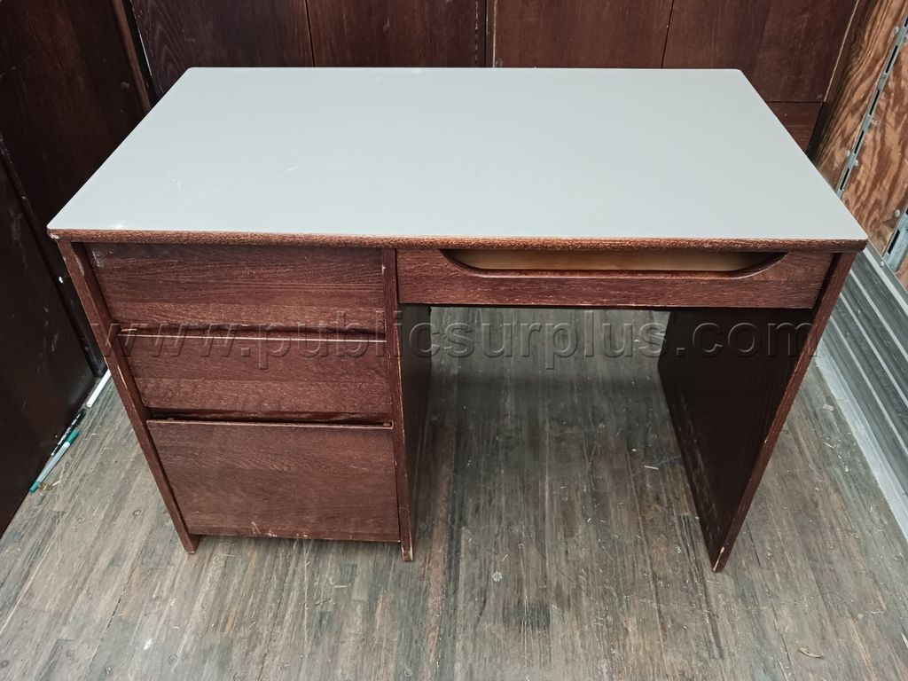 Used dorm desks, chair and book shelves. Matching! — photo 1