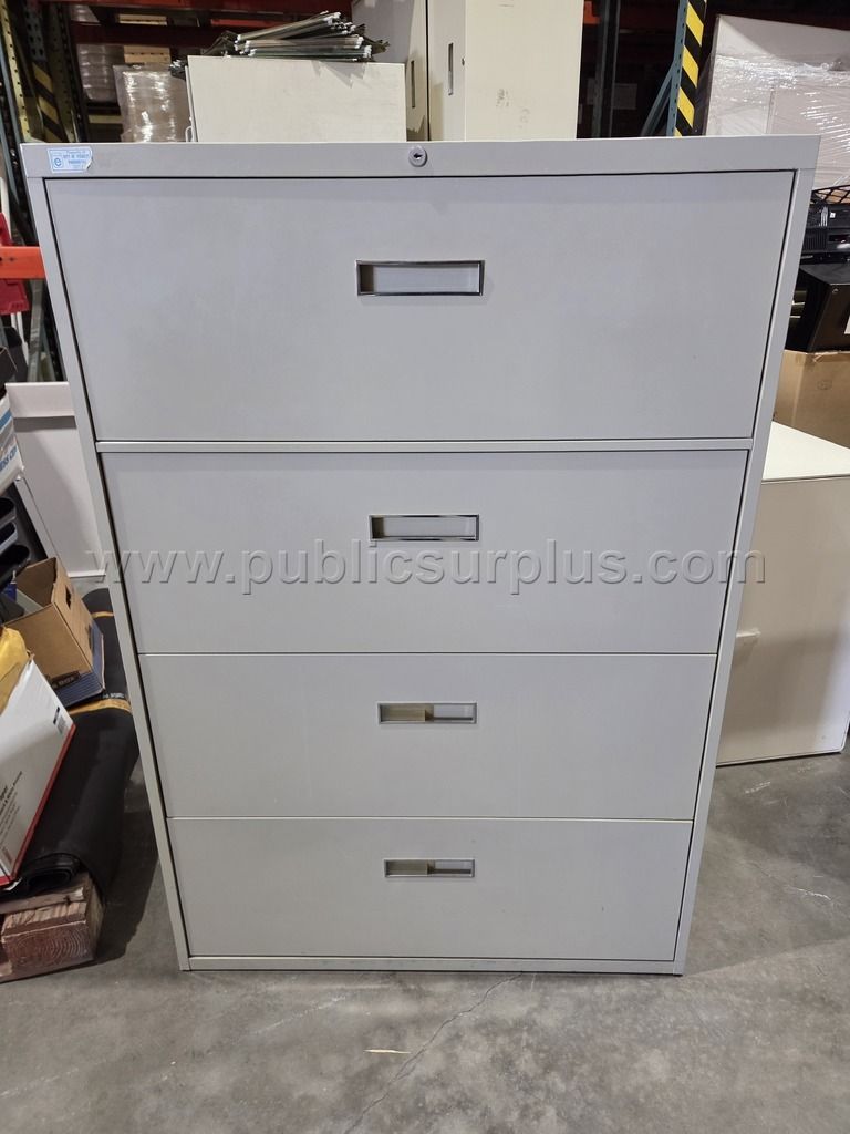 4-Drawer Filing Cabinet — photo 1