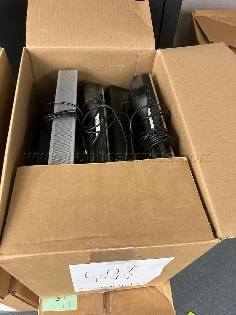 Lot 14I- 20 Dell Speaker Bars — photo 1