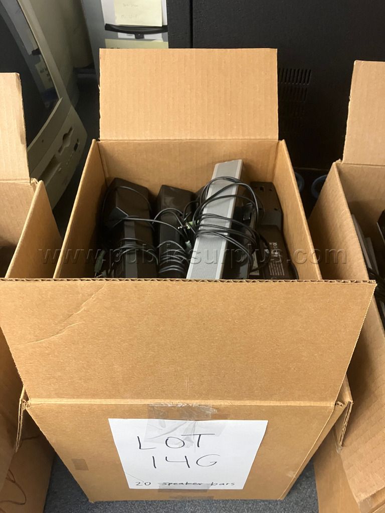 Lot 14G- 20 Dell Speaker Bars — photo 1