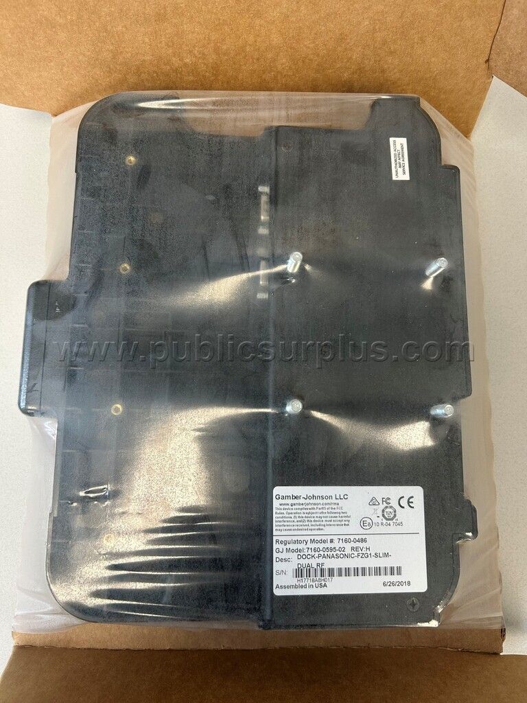 Gamber Johnson FZ-G1 Slim Docking Station for Panasonic Toughbook Tablet Compute — photo 1