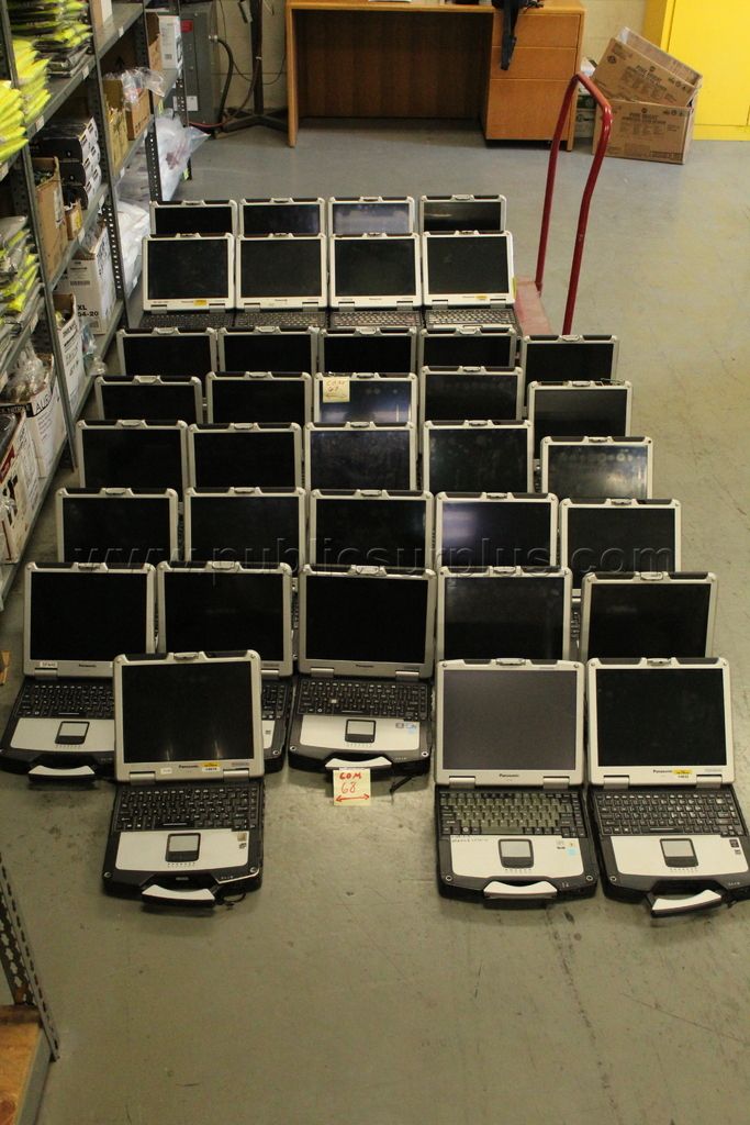 COM#68 - Panasonic Toughbook (CF-31) (Lot of 36) — photo 1