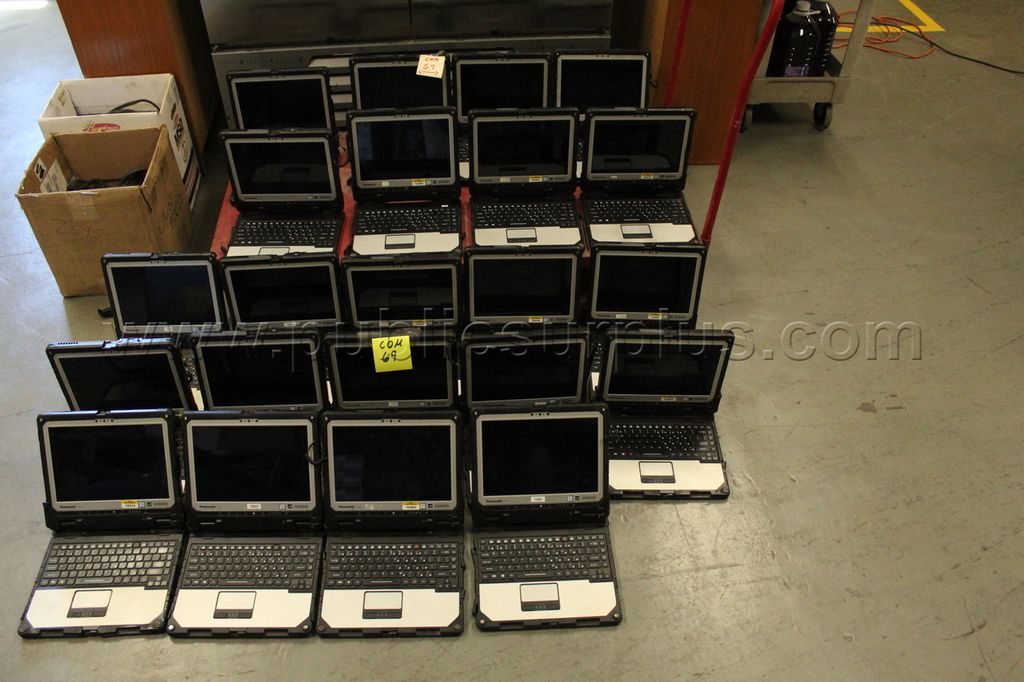 COM#69 - Panasonic Toughbook (CF-VEK33) (Lot of 22) — photo 1