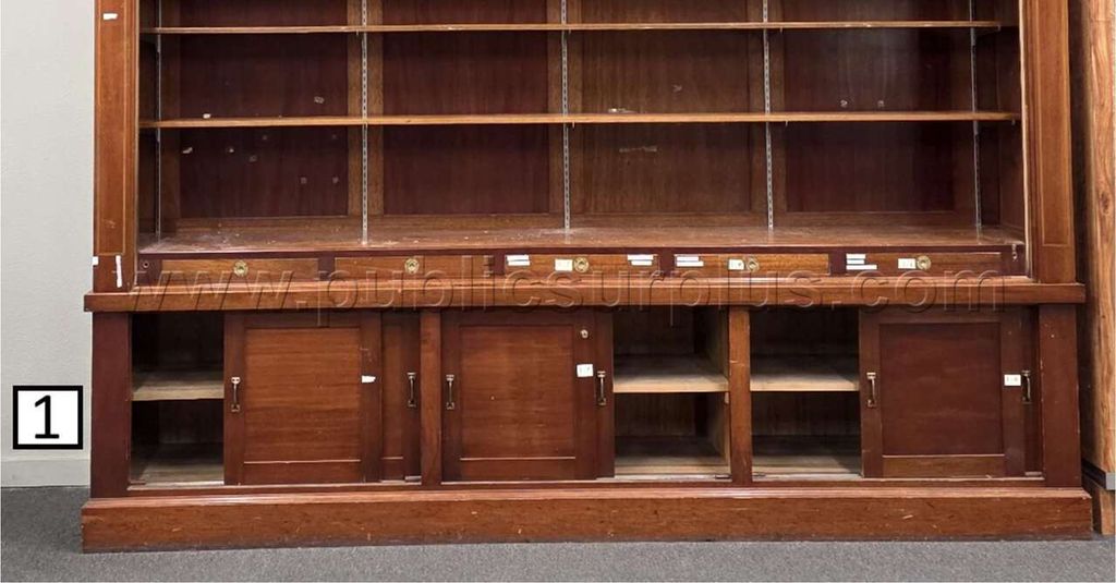 9ft Tall x 10 Wide x 2ft Depth solid wood display case - photo 1