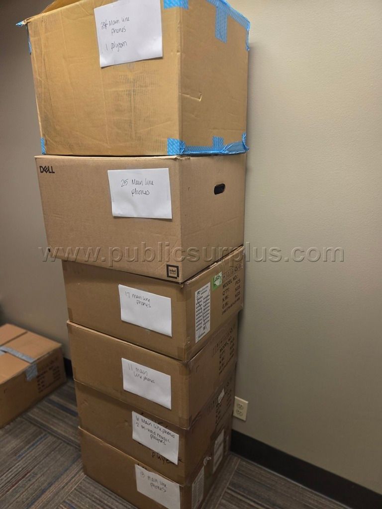 Approximately (101) NEC Phones and Various Accessories in (6) Boxes — photo 1