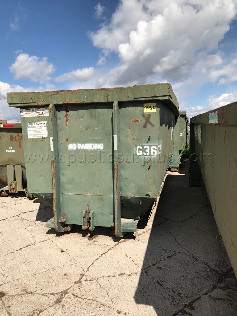 Construction Bin/Dumpster - 40 Yard - Poor Condition — photo 1