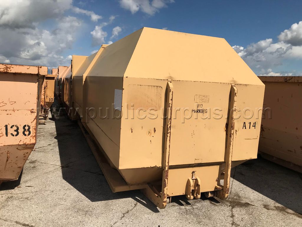 Compactor Receiving Box - 40 Yard - Good Condition — photo 1